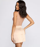 Neutral Vibes Mock Neck Heatstone Bodysuit is a trendy pick to create 2023 festival outfits, festival dresses, outfits for concerts or raves, and complete your best party outfits!