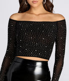 Set The Spark Heat Stone Crop Top