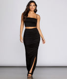 With fun and flirty details, Perfect Balance Crop Top shows off your unique style for a trendy outfit for the summer season!