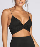 You’ll look stunning in the Do The Twist Front Top when paired with its matching separate to create a glam clothing set perfect for a New Year’s Eve Party Outfit or Holiday Outfit for any event!