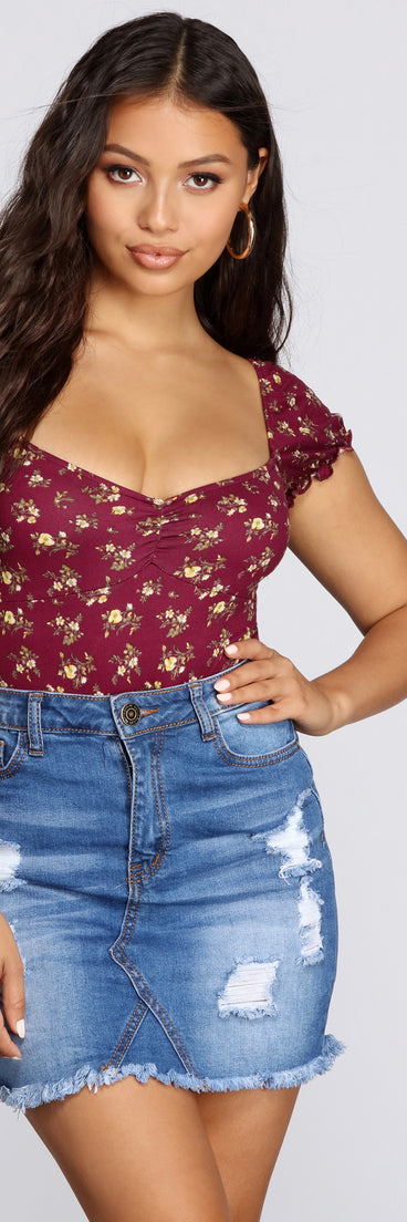 Captivating Florals Bodysuit