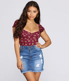 Captivating Florals Bodysuit