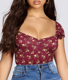 Captivating Florals Bodysuit