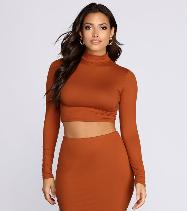 Brushed With Basics Crop Top