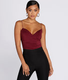 With fun and flirty details, Bungee V-Neck Cami shows off your unique style for a trendy outfit for the summer season!