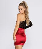 With fun and flirty details, One Shoulder Leopard Print Bodysuit shows off your unique style for a trendy outfit for the summer season!