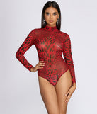 Miss Mesh Leopard Print Bodysuit for 2022 festival outfits, festival dress, outfits for raves, concert outfits, and/or club outfits