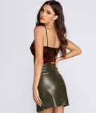 With fun and flirty details, Floral Velvet Burnout Bodysuit shows off your unique style for a trendy outfit for the summer season!