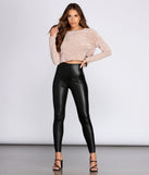 Cozy Chenille Crop Top