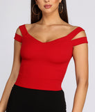 With fun and flirty details, Stylish Straps Sweetheart Top shows off your unique style for a trendy outfit for the summer season!