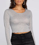 Sheer-ly Stylish Crop Top