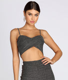 With fun and flirty details, Bring The Drama Crop Top shows off your unique style for a trendy outfit for the summer season!