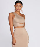 Owning Knit Crop Top
