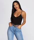 With fun and flirty details, Such A Cute Fit Knit Bodysuit shows off your unique style for a trendy outfit for the summer season!