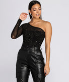 Bring The Heat One Shoulder Bodysuit