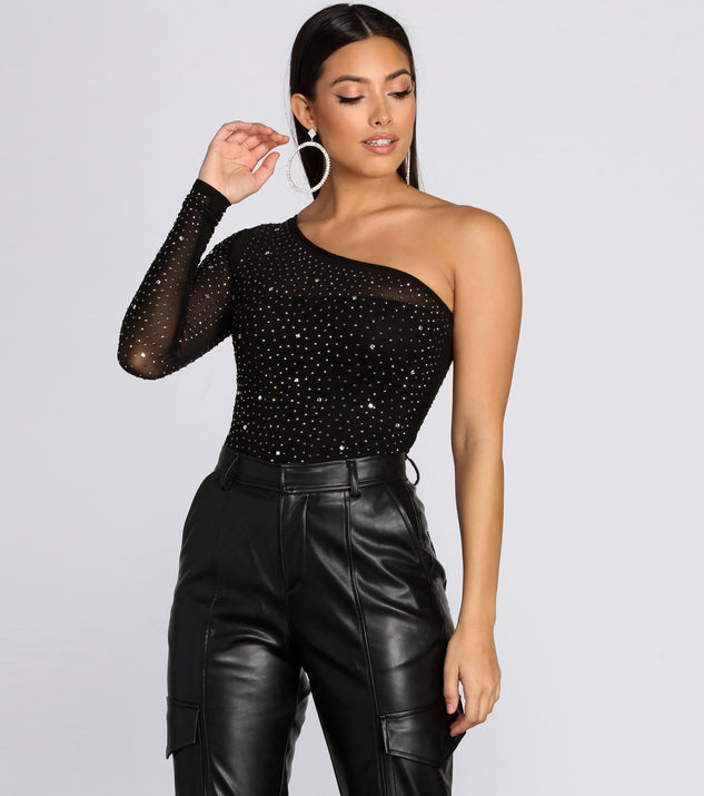 Bring The Heat One Shoulder Bodysuit