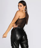 Bring The Heat One Shoulder Bodysuit