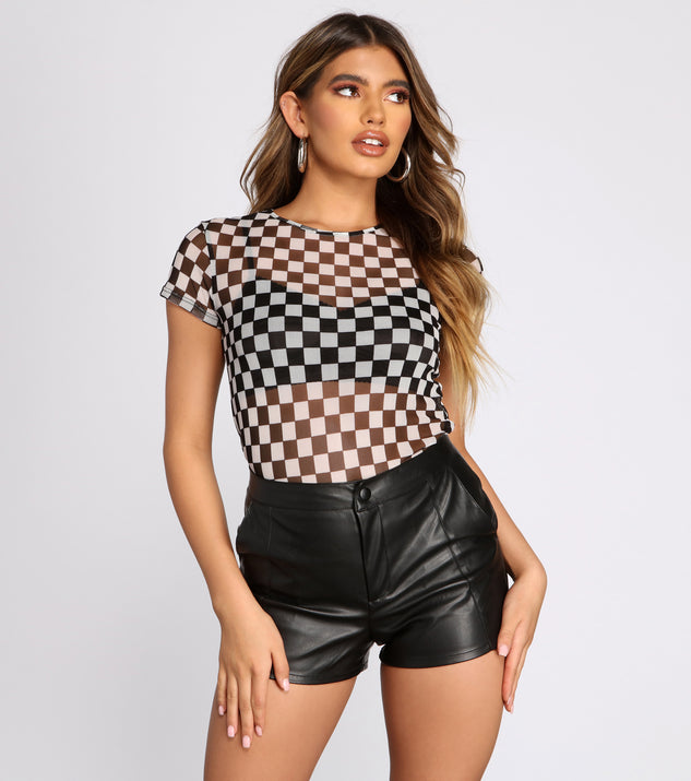 Check Me Out Mesh Top is a trendy pick to create 2023 festival outfits, festival dresses, outfits for concerts or raves, and complete your best party outfits!