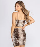 Snake Print Velvet Tank Top for 2022 festival outfits, festival dress, outfits for raves, concert outfits, and/or club outfits