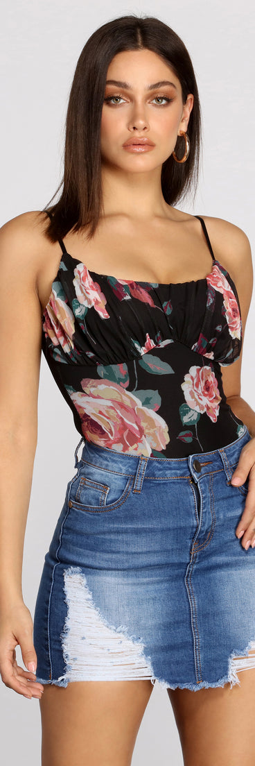 Floral Babe Bodysuit