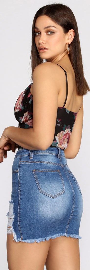 Floral Babe Bodysuit