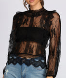 Crochet Cutie Long Sleeve Top for 2022 festival outfits, festival dress, outfits for raves, concert outfits, and/or club outfits