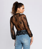 Crochet Cutie Long Sleeve Top for 2022 festival outfits, festival dress, outfits for raves, concert outfits, and/or club outfits