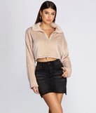 With fun and flirty details, Casual Cutie Cropped Pullover Sweater shows off your unique style for a trendy outfit for the summer season!