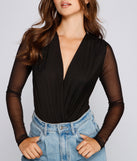 With fun and flirty details, A Hot Mesh Bodysuit shows off your unique style for a trendy outfit for the summer season!