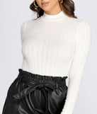 With fun and flirty details, It's Essential Mock Neck Bodysuit shows off your unique style for a trendy outfit for the summer season!