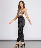 With fun and flirty details, Leopard Print One Shoulder Bodysuit shows off your unique style for a trendy outfit for the summer season!