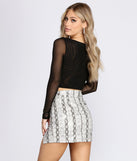 With fun and flirty details, Sultry Stunner Crop Top shows off your unique style for a trendy outfit for the summer season!