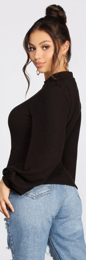 With fun and flirty details, On A Casual Day Mock Neck Sweater shows off your unique style for a trendy outfit for the summer season!