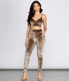 You’ll look stunning in the Lady Luxe Bralette when paired with its matching separate to create a glam clothing set perfect for parties, date nights, concert outfits, back-to-school attire, or for any summer event!