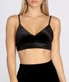 You’ll look stunning in the Lady Luxe Bralette when paired with its matching separate to create a glam clothing set perfect for parties, date nights, concert outfits, back-to-school attire, or for any summer event!