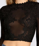 With fun and flirty details, the All In The Deets Mesh Crop Top shows off your unique style for a trendy outfit for summer!