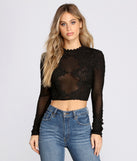 With fun and flirty details, the All In The Deets Mesh Crop Top shows off your unique style for a trendy outfit for summer!
