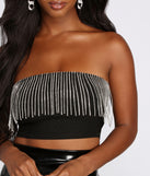 Festive In Fringe Tube Top is a trendy pick to create 2023 festival outfits, festival dresses, outfits for concerts or raves, and complete your best party outfits!