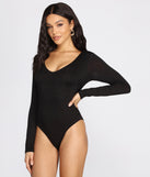 Cross Back Detail Bodysuit