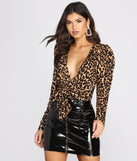 Dress up in Oh So Sassy Leopard Print Top as your going-out dress for holiday parties, an outfit for NYE, party dress for a girls’ night out, or a going-out outfit for any seasonal event!