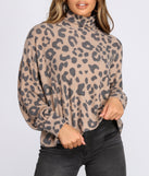 With fun and flirty details, WIld One Turtleneck Top shows off your unique style for a trendy outfit for the summer season!