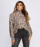 With fun and flirty details, WIld One Turtleneck Top shows off your unique style for a trendy outfit for the summer season!