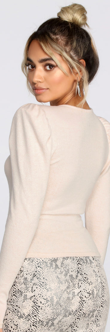 Casually Chic Puff Shoulder Top for 2022 festival outfits, festival dress, outfits for raves, concert outfits, and/or club outfits
