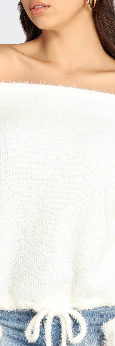Make A Fuzz Drawstring Top