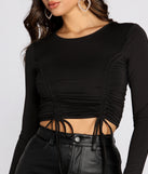 Stylishly Snatched Crop Top