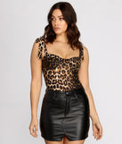 Dress up in Lovin' The Leopard Print Bustier Bodysuit as your going-out dress for holiday parties, an outfit for NYE, party dress for a girls’ night out, or a going-out outfit for any seasonal event!