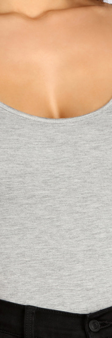 With fun and flirty details, Keeping Knit Basic Cami shows off your unique style for a trendy outfit for the summer season!