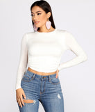 With fun and flirty details, In The Open Tie Back Crop Top shows off your unique style for a trendy outfit for the summer season!