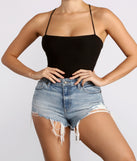 With fun and flirty details, Looking Good Lace Up Bodysuit shows off your unique style for a trendy outfit for the summer season!