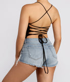 With fun and flirty details, Looking Good Lace Up Bodysuit shows off your unique style for a trendy outfit for the summer season!